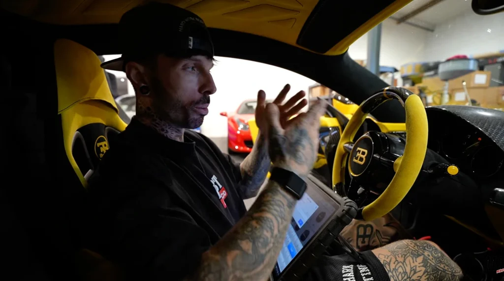 Bugatti finally invited Mat Armstrong over to Molsheim to check both his two Veyrons in person