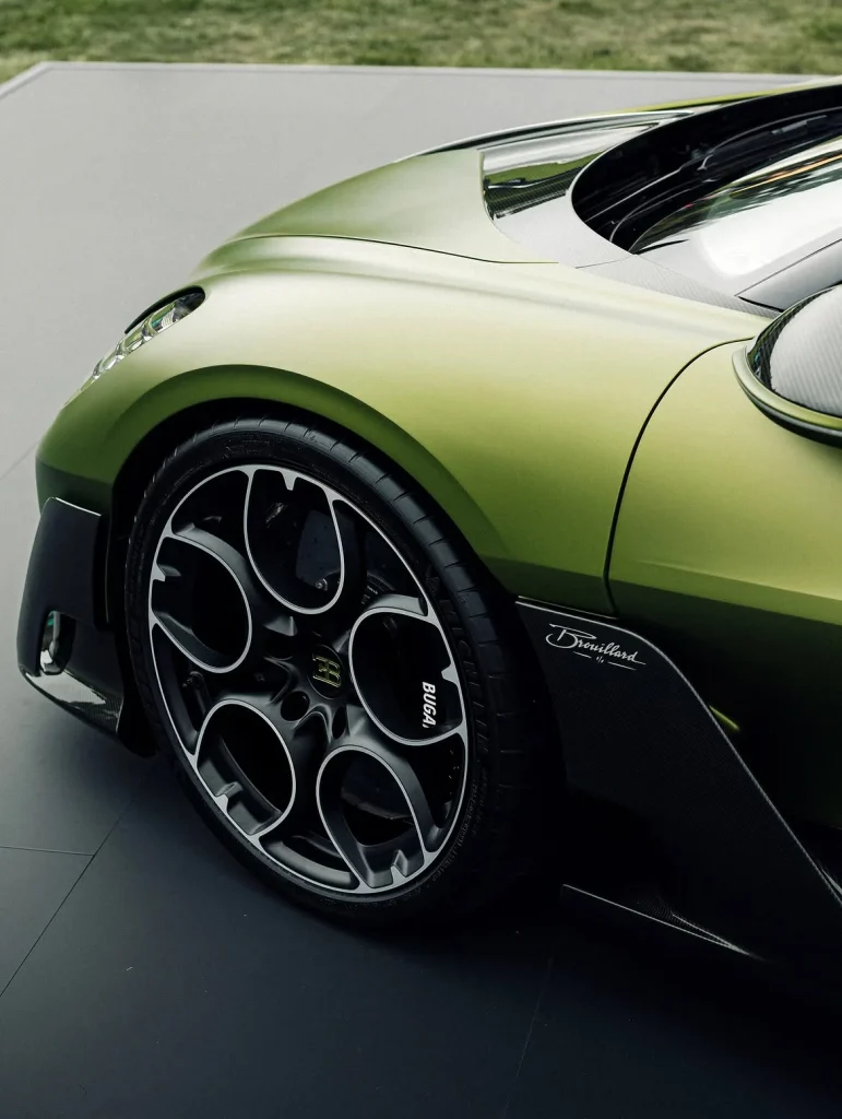 The first and only Bugatti Brouillard has been officially delivered to its owner