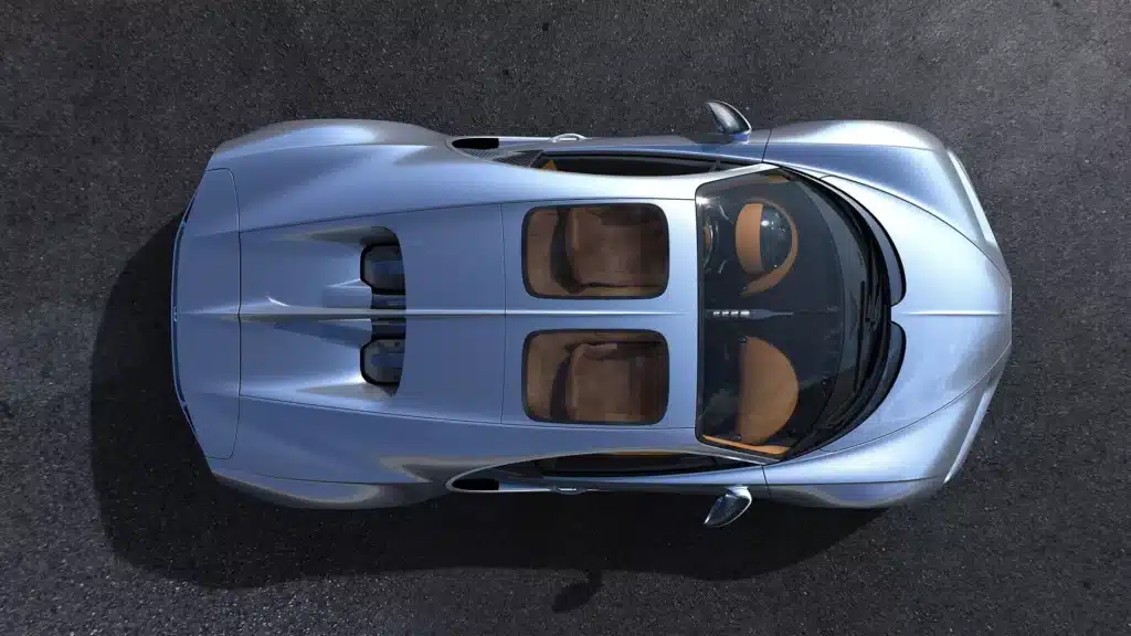 Bugatti with Sky View option