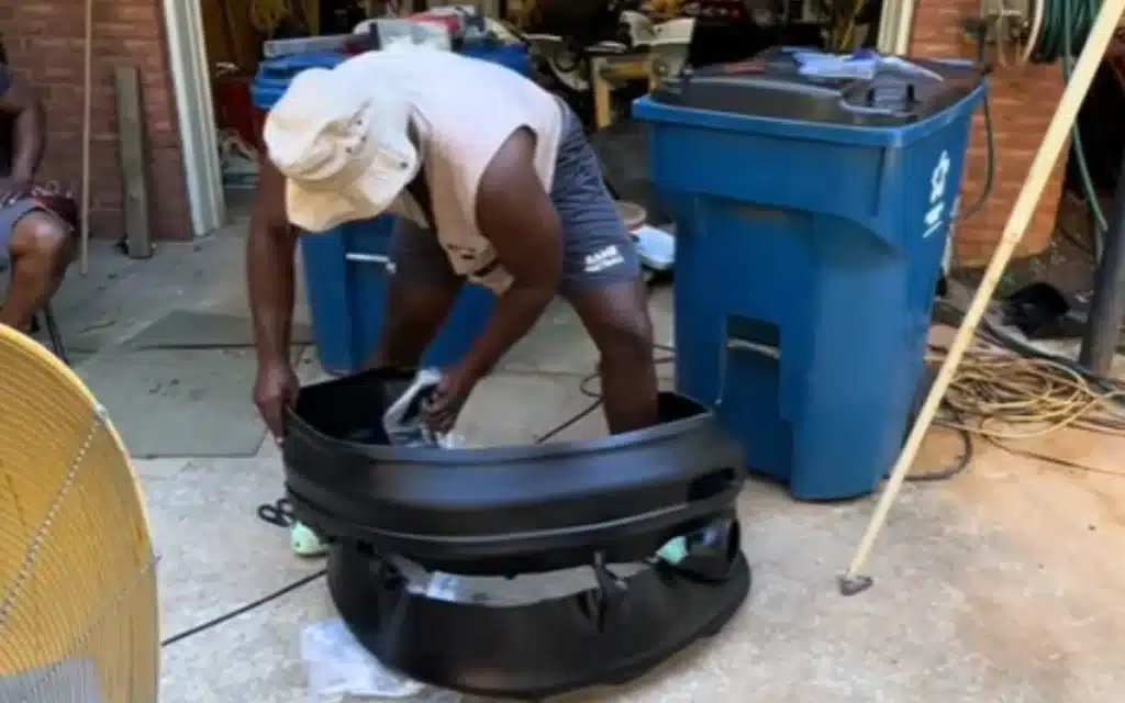Atlanta man orders Chevy truck bumper on Temu and what gets delivered looks like a prank