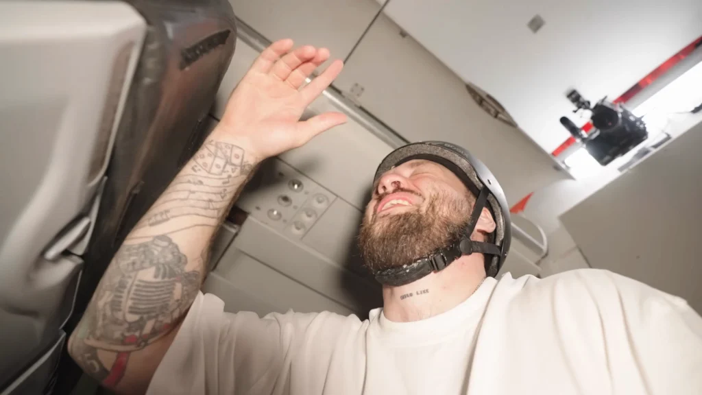 YouTubers bury themselves underground in a real Boeing 747 and have to try and escape