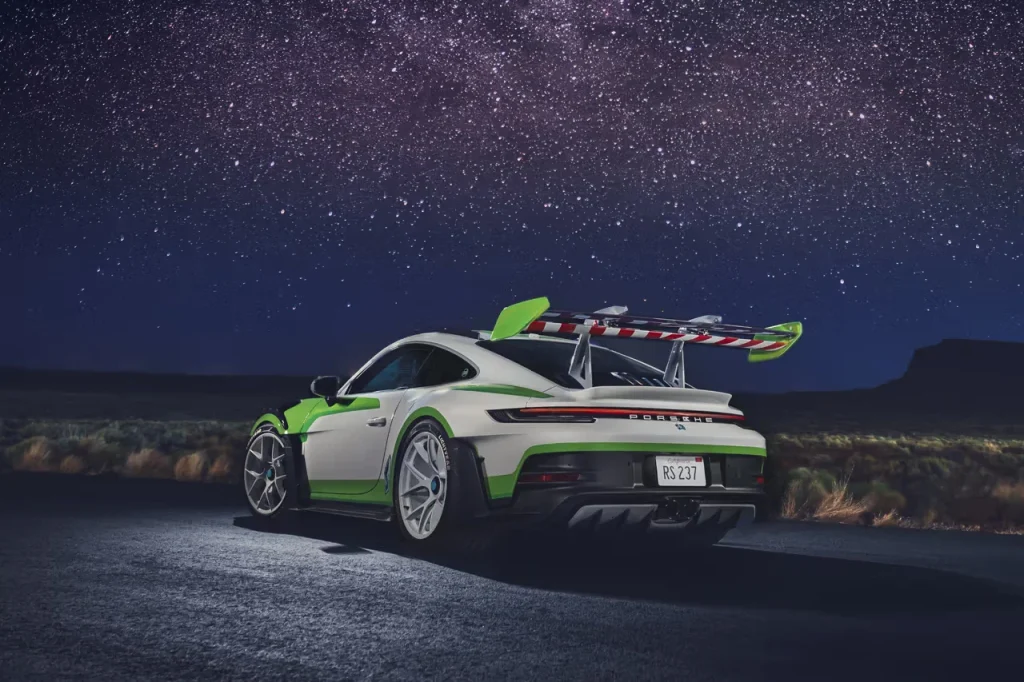 Porsche marks Toy Story 5's premiere by turning a 911 GT3 RS into Buzz Lightyear