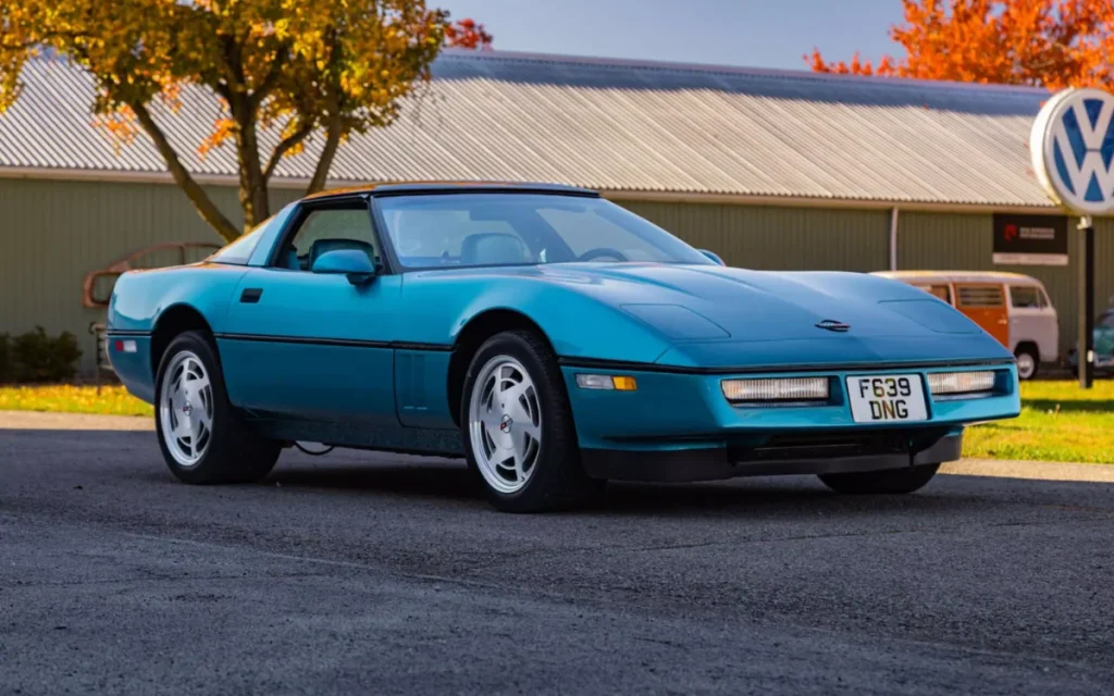 This forgotten Chevrolet C4 Corvette ZR1 was left abandoned in a British field - and now it is heading to auction