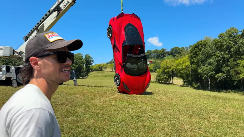 WhistlinDiesel puts a $100K 2023 Chevrolet Corvette C8 Z06 through extreme durability test to see how much punishment it can take