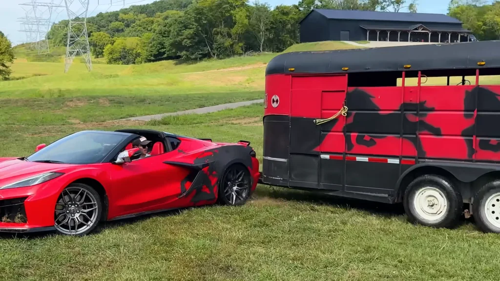 WhistlinDiesel puts a $100K 2023 Chevrolet Corvette C8 Z06 through extreme durability test to see how much punishment it can take