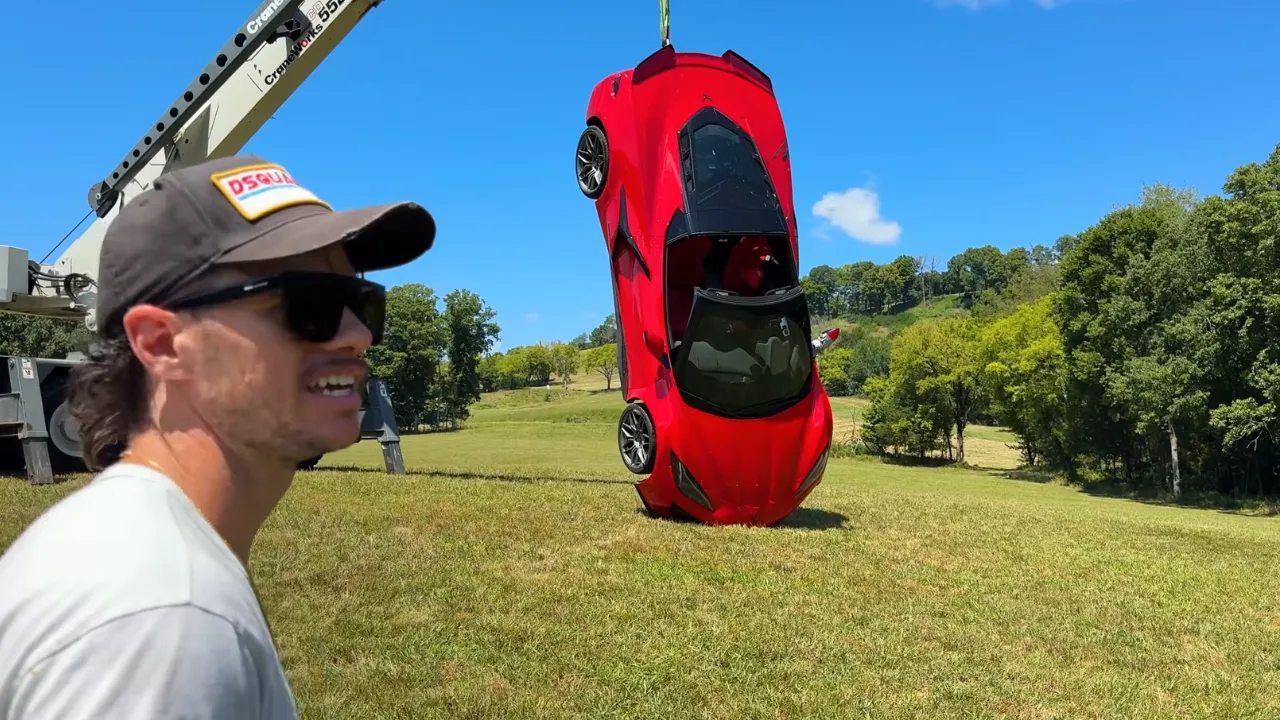 WhistlinDiesel puts a $100K 2023 Chevrolet Corvette C8 Z06 through extreme durability test to see how much punishment it can take