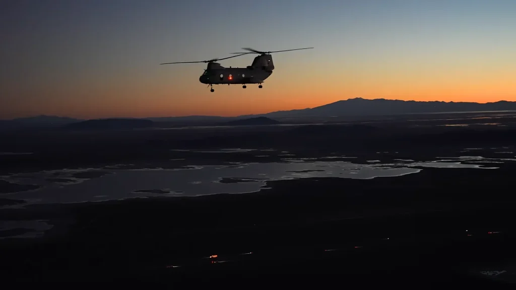 Utah builder HeavyDSparks finally gets his massive CH-46 helicopter up in the air after intense restoration work