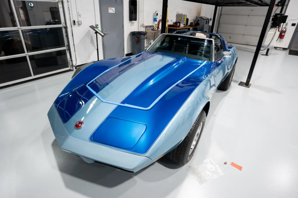 National Corvette Museum preserved Chevrolet Corvette sports car that was Zora's personal Corvette