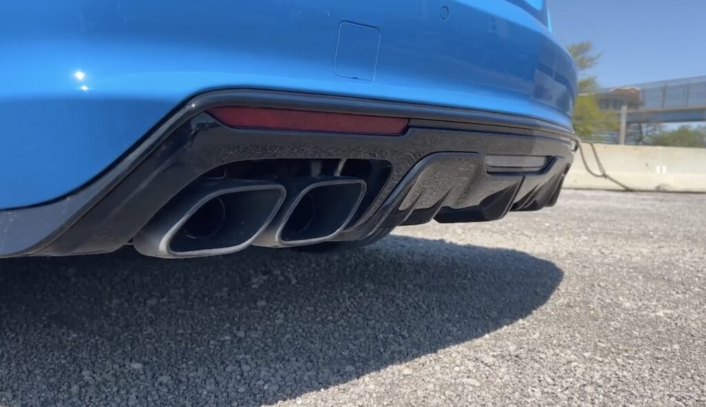 Cadillac CT5-V Blackwing exhaust