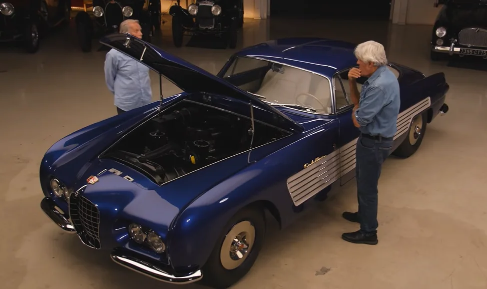 Jay Leno checks out ultra-rare Cadillac left for 25 years in hotel before wife tells husband he has to buy it