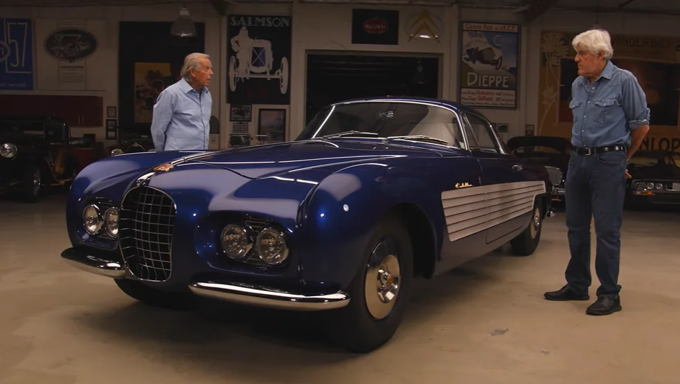 Jay Leno checks out ultra-rare Cadillac left for 25 years in hotel before wife tells husband he has to buy it