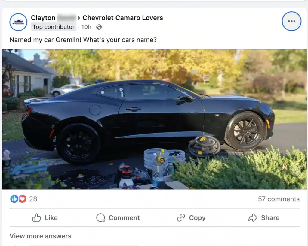 Chevy

Camaro