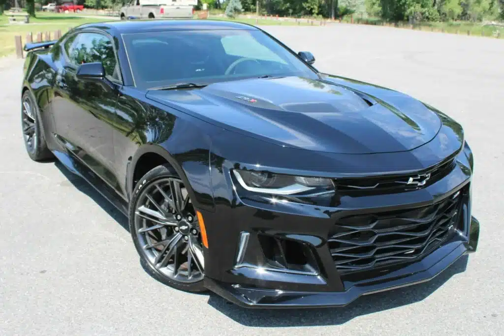 This 2017 Chevrolet Camaro ZL1 received a bid of $58,000 - but it wasn't enough to convince the owner to sell
