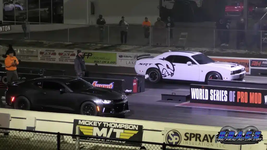 Chevrolet Camaro ZL1 drags Shelby GT500, Hellcat Redeye and a Z06, with some unbelievable outcomes