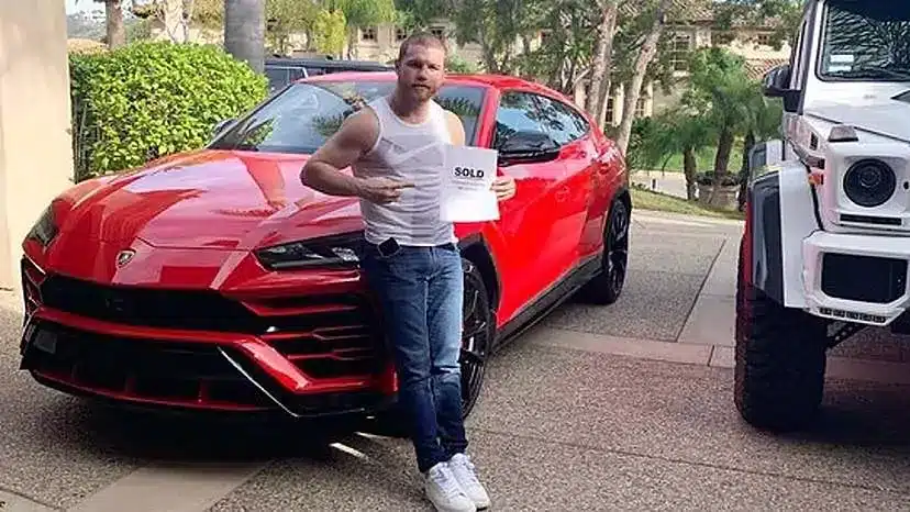 Canelo's car collection is as impressive as his collection of world title belts.