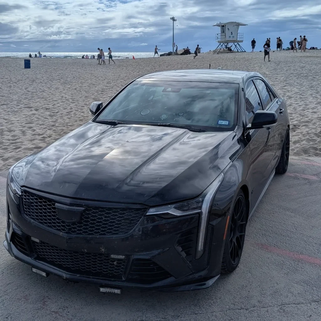 Team drive Cadillac CT4-V Blackwing from Florida to California in record time of just 22 hours and 38 minutes