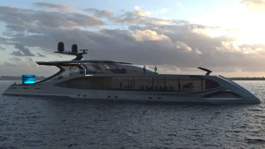 Cantharus concept yacht