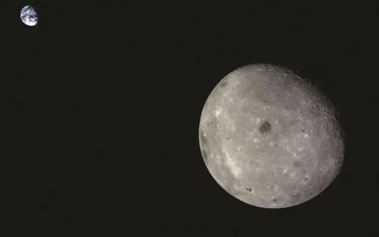 Chinese spacecraft captured the side of the Moon we usually do not see