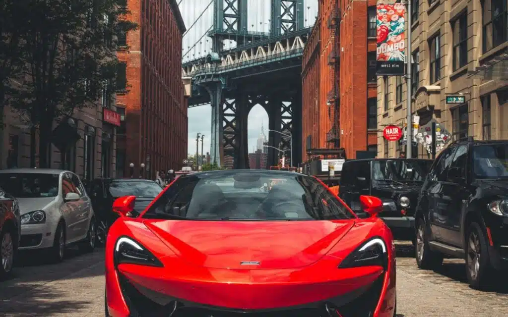 Learning to drive in New York City in $235K McLaren supercar