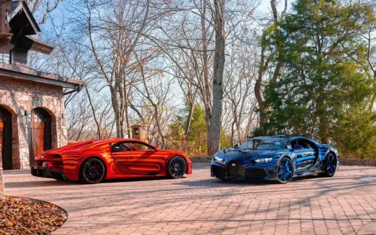 Matching Bugatti Chiron Super Sport demos work to customize