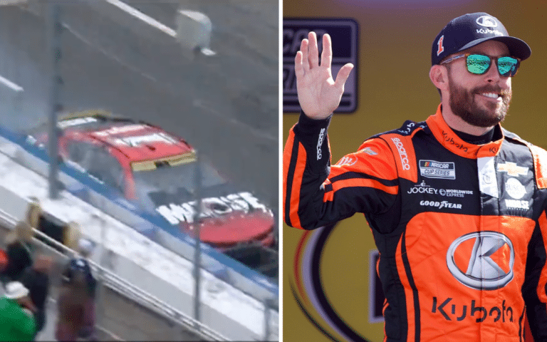 NASCAR driver once overtook five other cars using physics trick he saw in a videogame