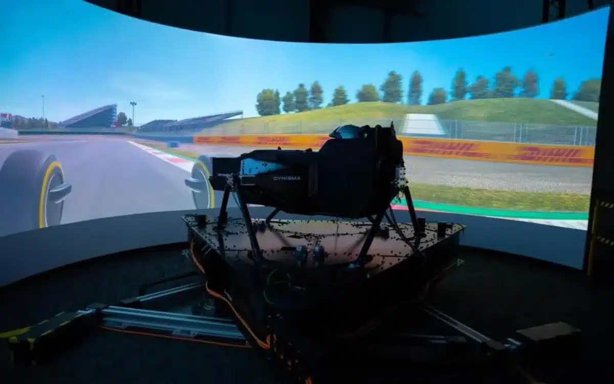 Engineering firm develops F1 driving simulator that could save car manufacturers millions
