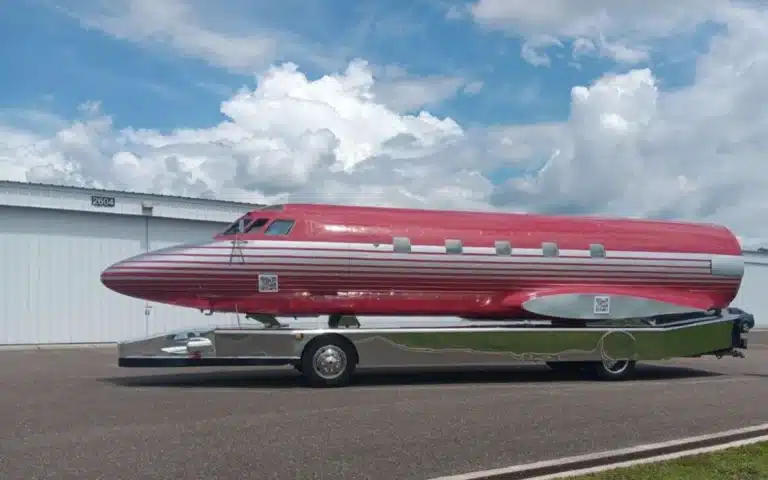 Take a glimpse inside Elvis Presley's jet-turned-motorhome