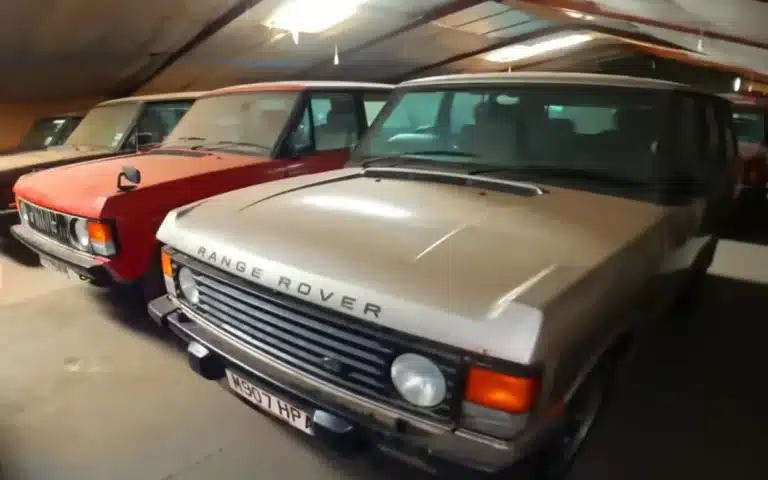 YouTuber discovers collection of classic Range Rovers