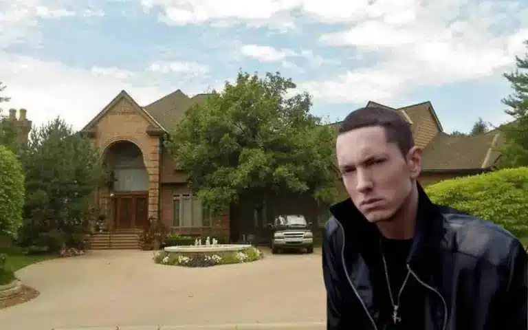 Eminem's mansion is so big it's basically a town