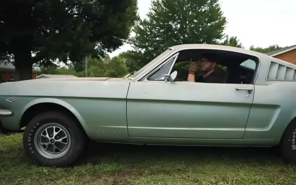 Four rare Mustangs in US barn including powerhouse engine