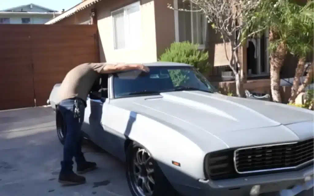 Grandad gets surprise when 1969 Camaro returned restored