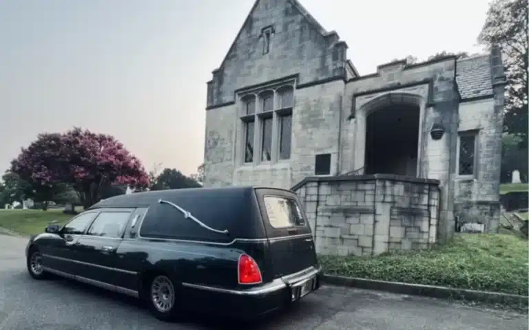 Woman who drives a 1999 Lincoln Town Car hearse says spooky unexplained things have happened in it