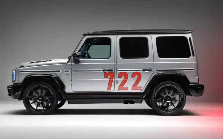 Modified G-class celebrates Stirling Moss and Mille Miglia