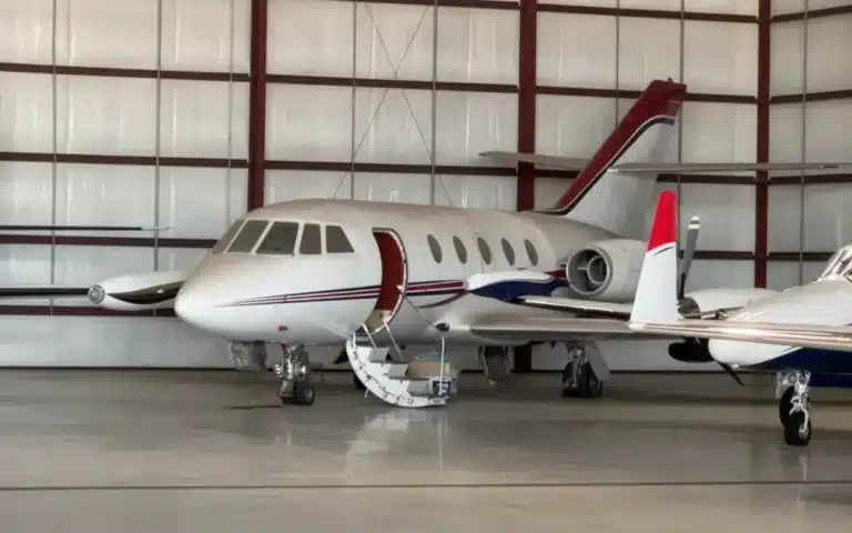 Abandoned Falcon 20 jet had 'unbelievable' repair bill
