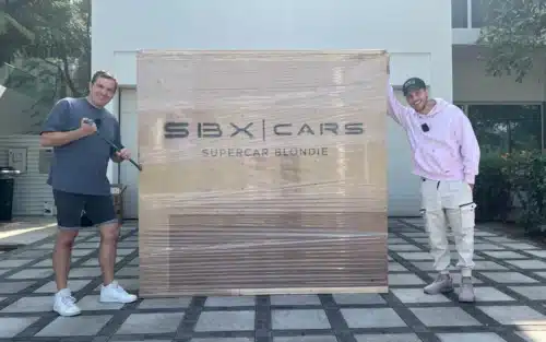 Team Supercar Blondie unboxed our cheapest Chinese car yet a fake Lexus