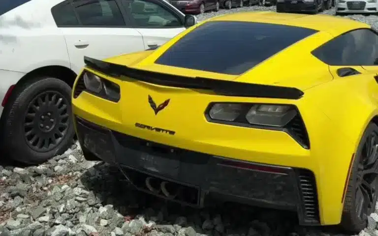 No one is buying this rare salvage yard Corvette Z06 despite it being cheap and 'hardly damaged'