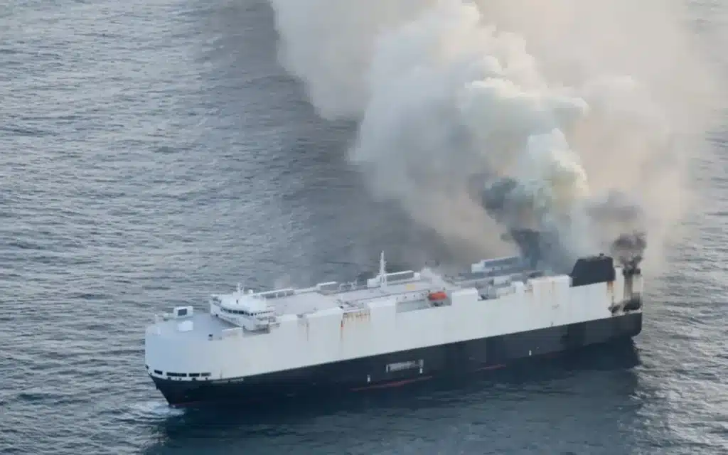 The Morning Midas cargo ship sank off the coast of Alaska with EVs onboard worth millions of dollars