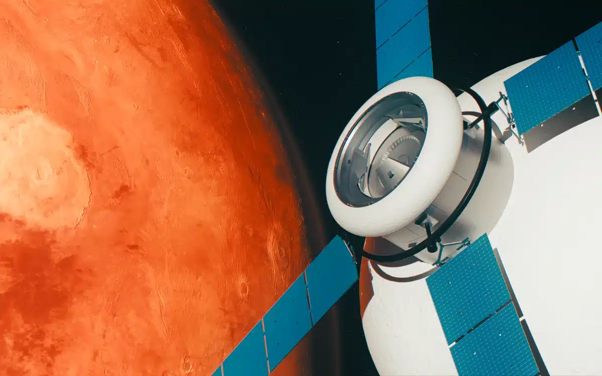 What our very first home on Mars could look like
