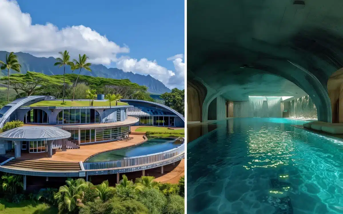 Inside jaw-dropping concept bunker mansion for Mark Zuckerberg featuring underground swimming pool