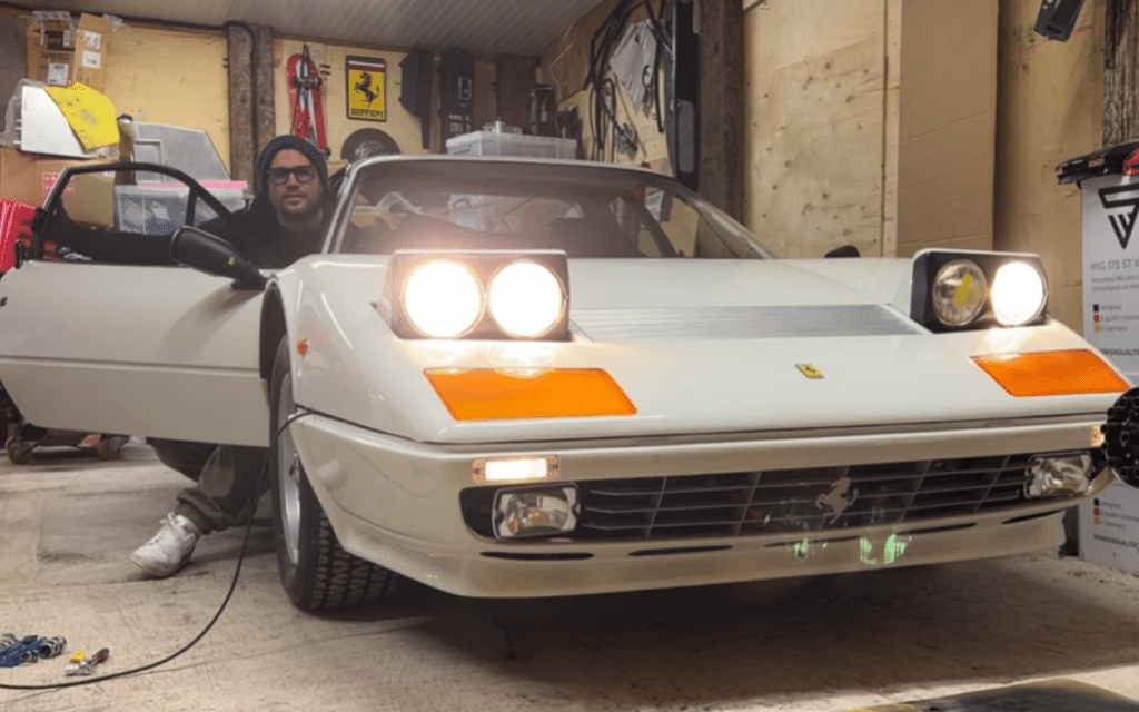 Barn find Ferrari 512BBi coming back to life after 17 years