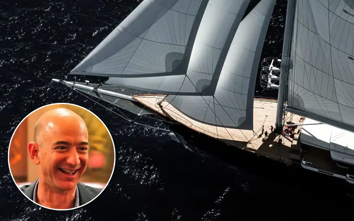 An inside look at Jeff Bezos’ $500 million superyacht shows why it’s so expensive to keep afloat