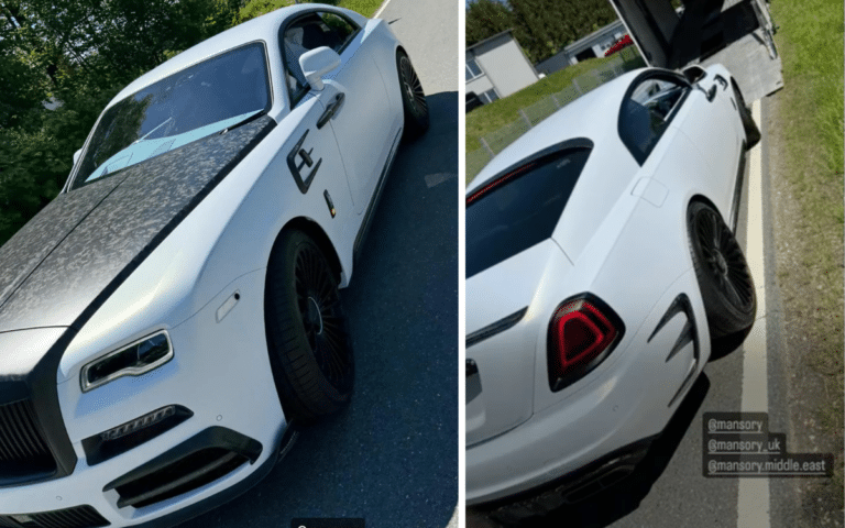 Soccer player Marcus Rashford takes delivery of new Rolls-Royce Wraith worth over $800k