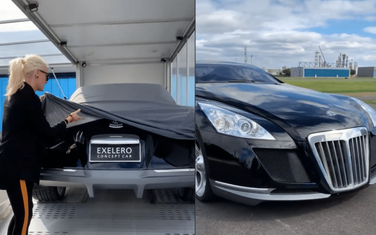 Supercar Blondie tested the $8 million Maybach Exelero