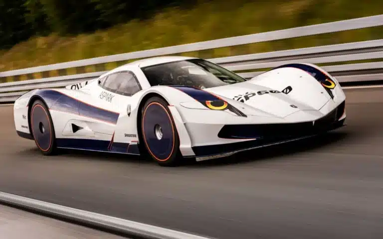 Aspark OWL SP600 prototype world's fastest electric hypercar