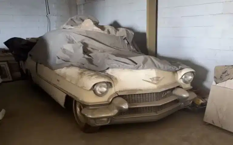 1956 Cadillac Eldorado barn find washed