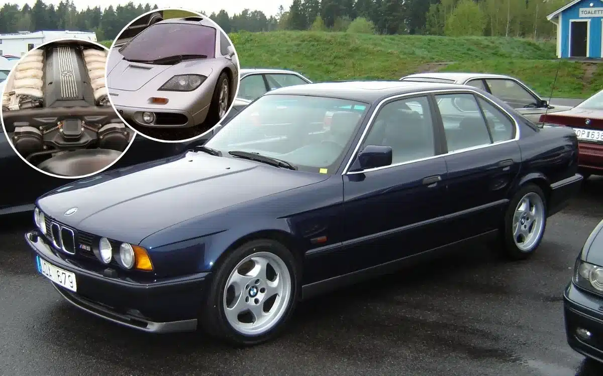 BMW M5 with McLaren F1 engine has been secretly stored for decades