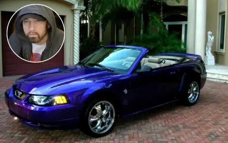 The first car Eminem bought after making it was sold by him for $28k 3 years later