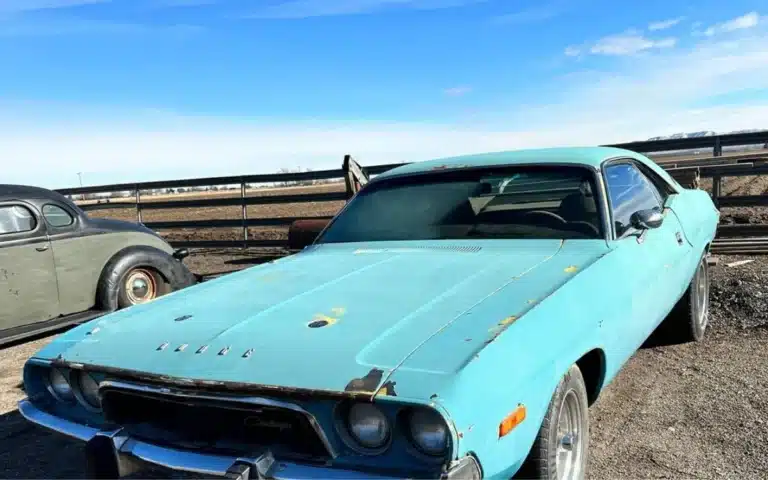 Mysterious 1973 Dodge Challenger has surprise under the hood