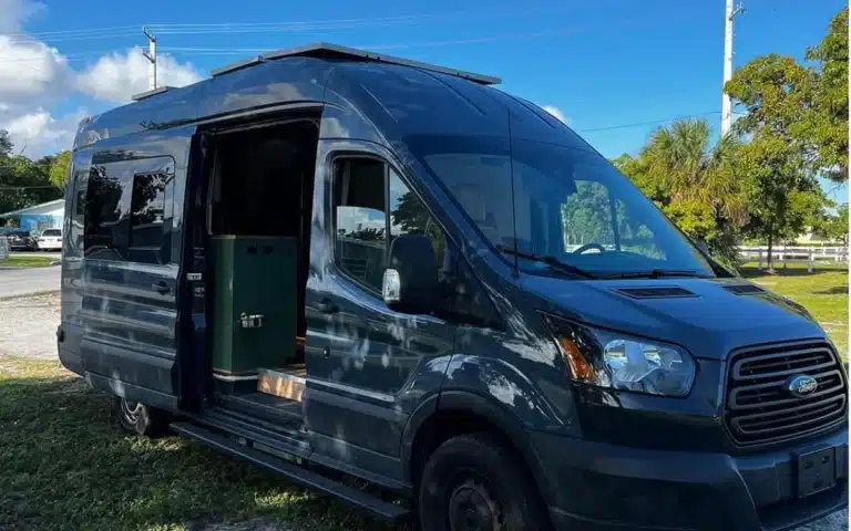 This Amazon delivery van has more than brown boxes inside