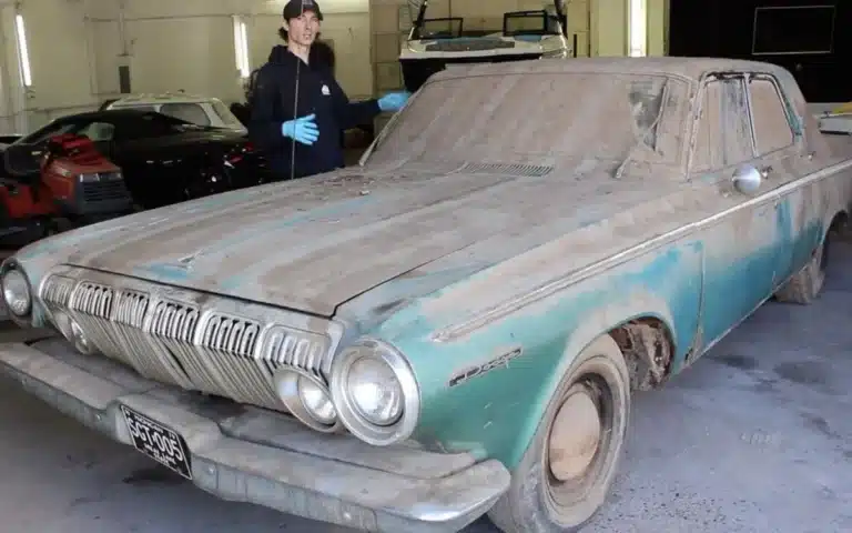 Man bought 1963 Dodge but got shock when he popped the hood